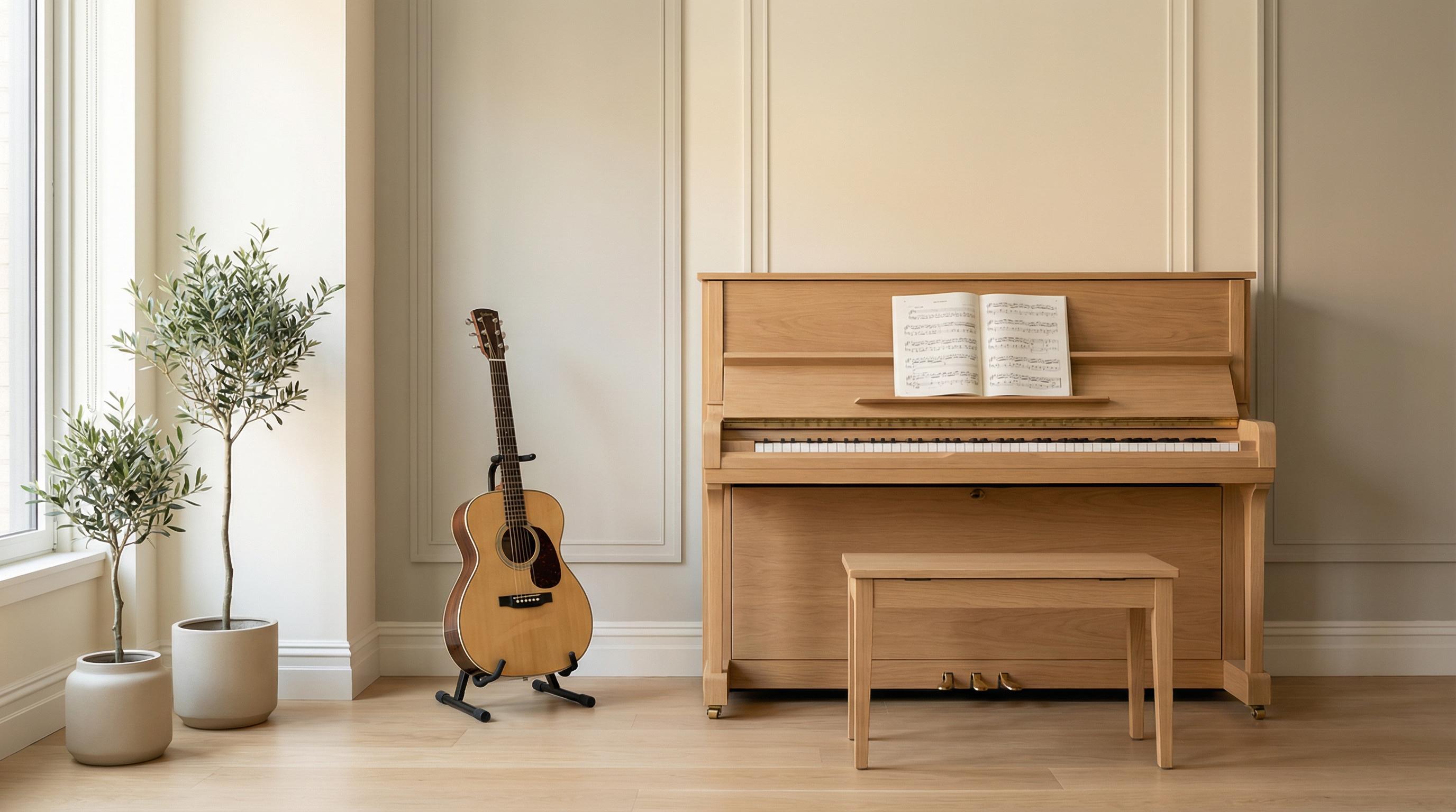 Students enjoying music programs